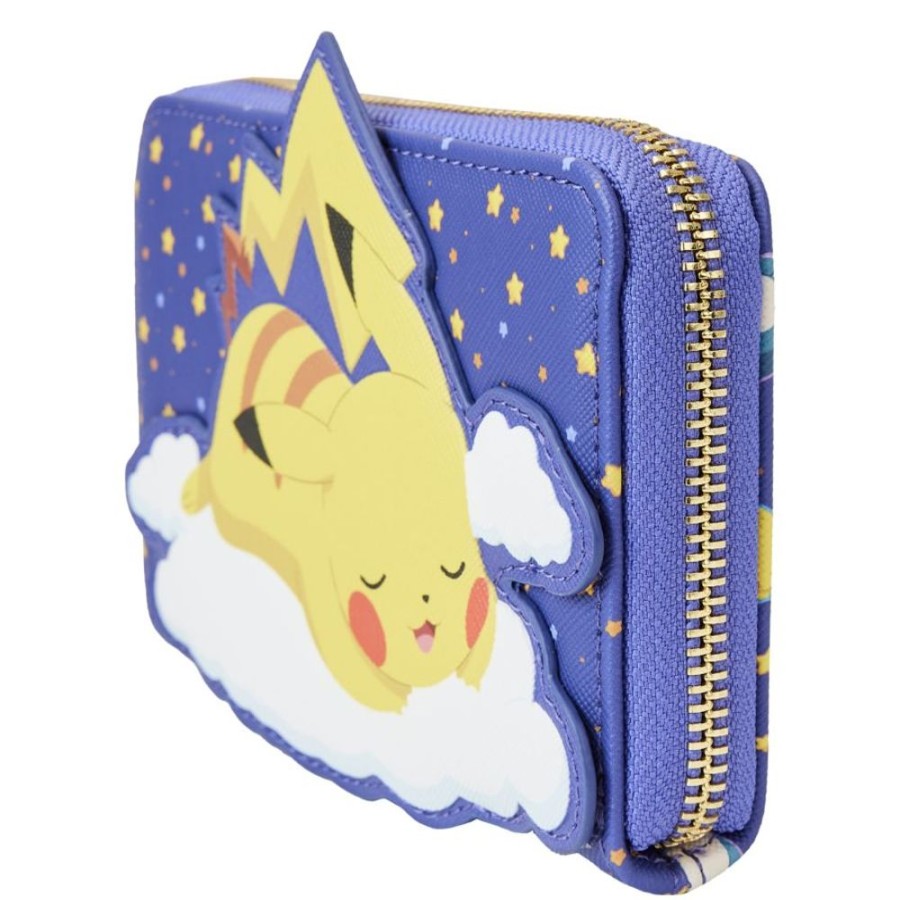 Loungefly Loungefly Purses & Wallets | Pokemon - Sleeping Pikachu & Friends Zip Around Wallet Purse