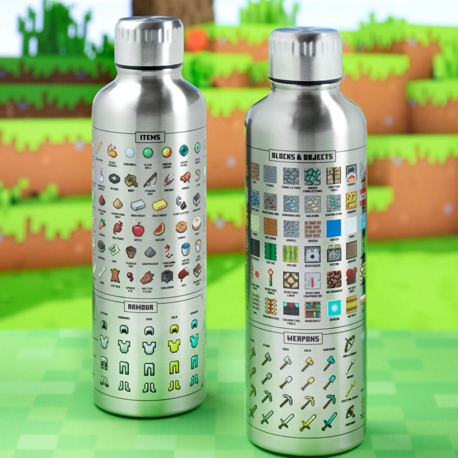 Food & Drinks Minecraft | Minecraft - Icons Metal Water Bottle