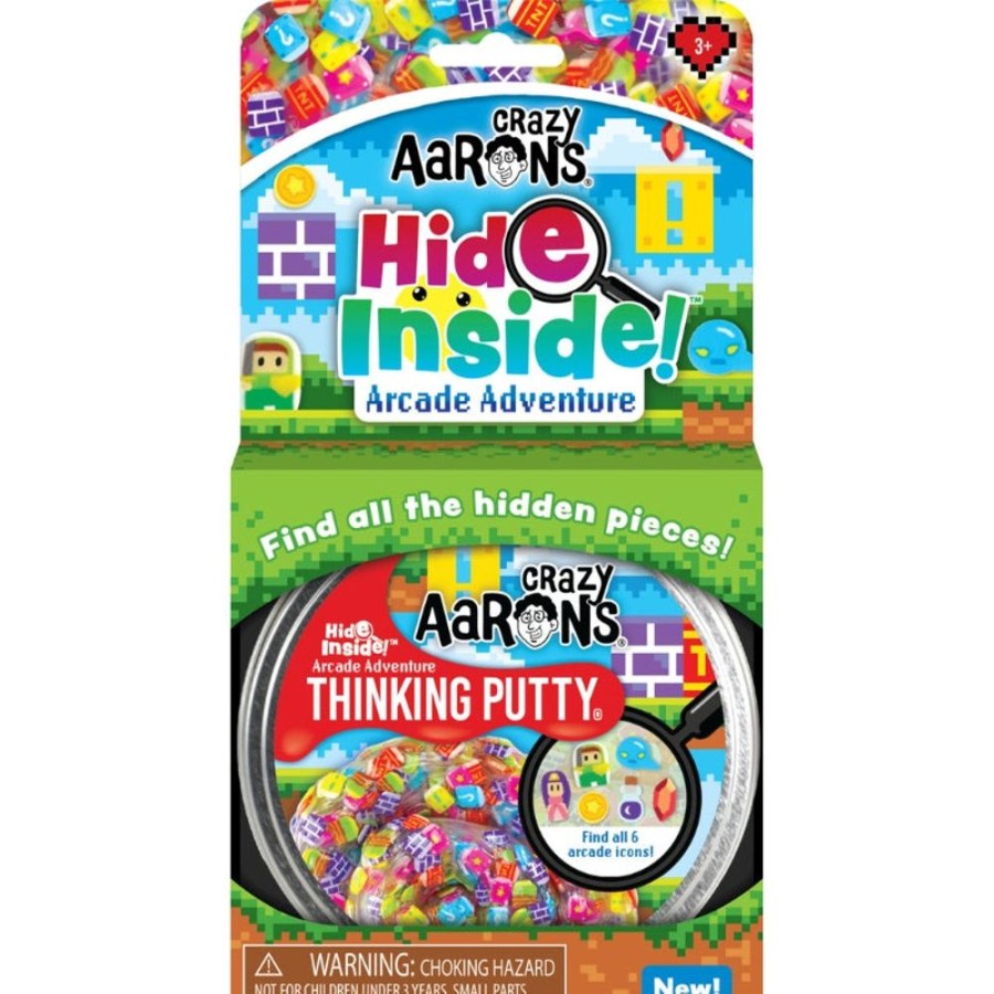 Toys Crazy Aaron's | Crazy Aaron'S Thinking Putty - Hide Inside Arcade Adventure