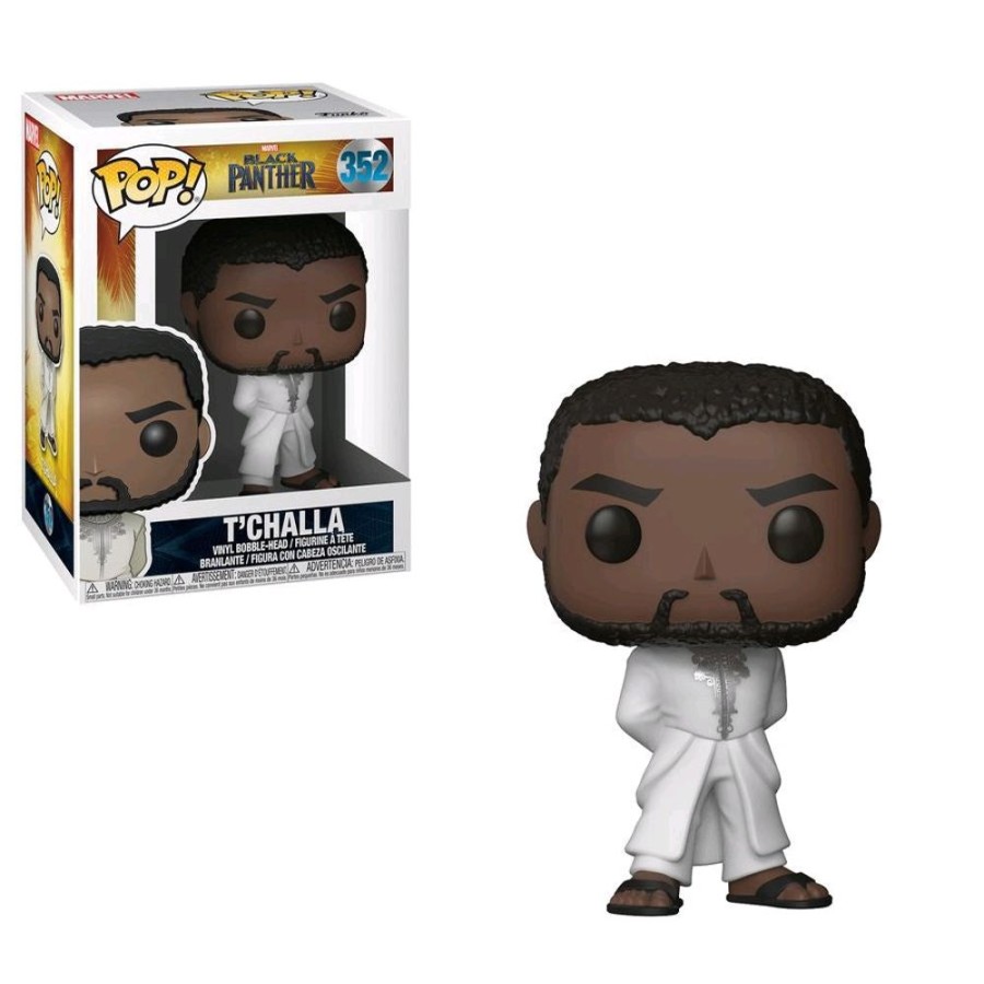 Popculture Funko | Black Panther - T'Challa White Robe Pop! Vinyl