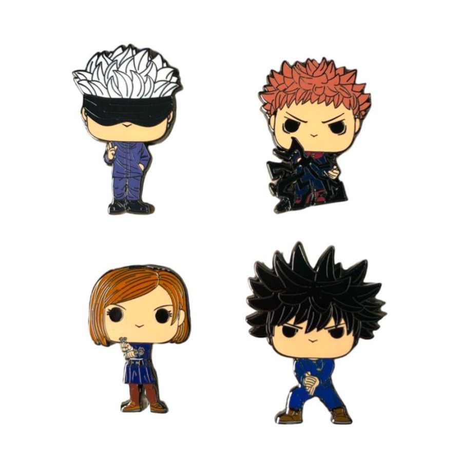 Anime Funko | Jujutsu Kaisen - Enamel Pin Set [4 Pack]