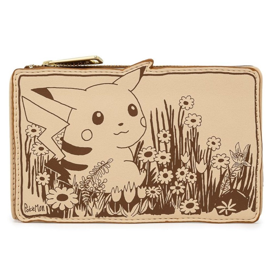 Loungefly Loungefly Purses & Wallets | Pokemon - Sepia Pikachu Flap Purse