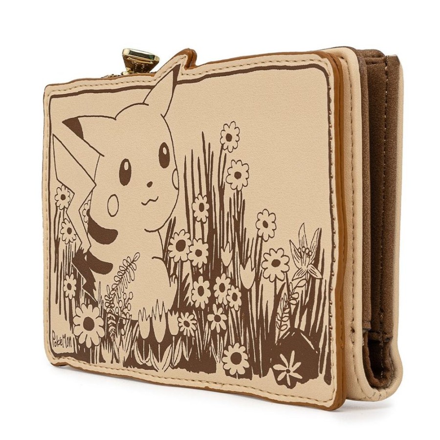 Loungefly Loungefly Purses & Wallets | Pokemon - Sepia Pikachu Flap Purse