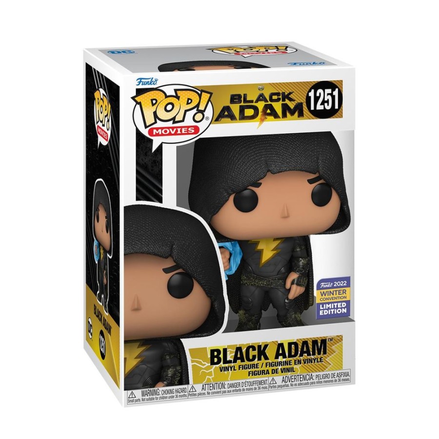 Popculture Funko | Black Adam - Black Adam With Cloak Winter Con 2022 Pop! Vinyl Bc22 [Rs]