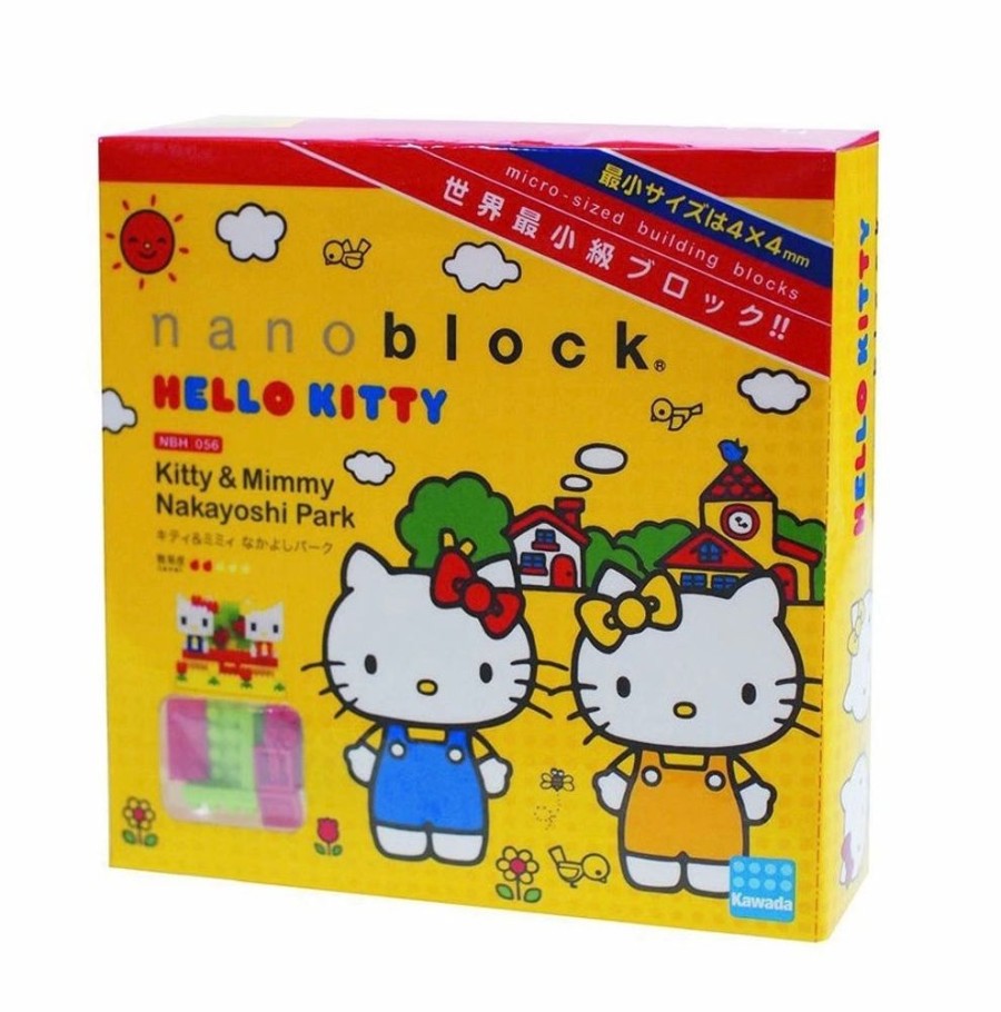 Toys kawada Nanoblocks | Hello Kitty & Mimmy Nakayoshi Park Nanoblock