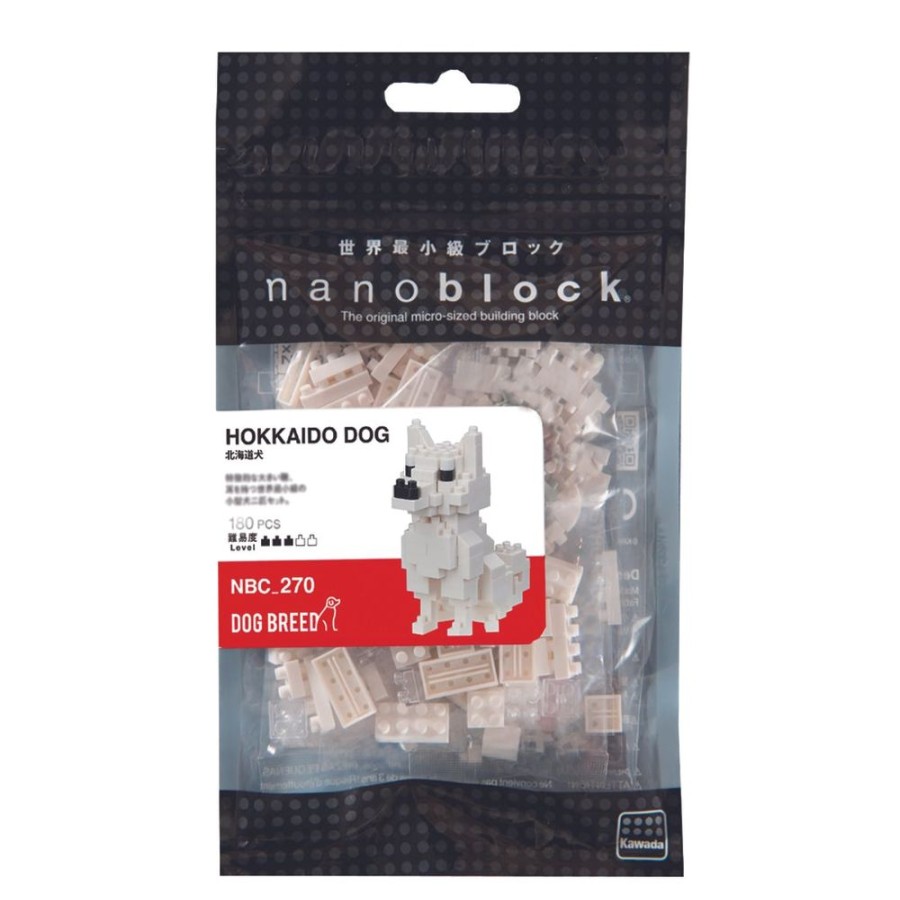 Toys kawada Nanoblocks | Hokkaido Dog Nanoblock