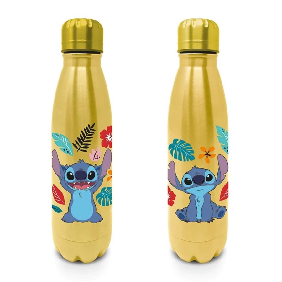 Food & Drinks Disney | Lilo & Stitch - Hawaiian Stitch Stainless Steel Bottle