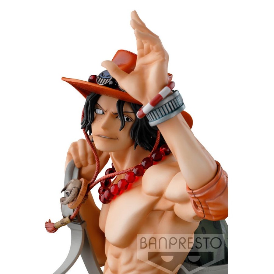 Anime One Piece | One Piece - Banpresto World Figure Colosseum 3 - Super Master Stars Piece - The Portgas D. Ace (Brush)