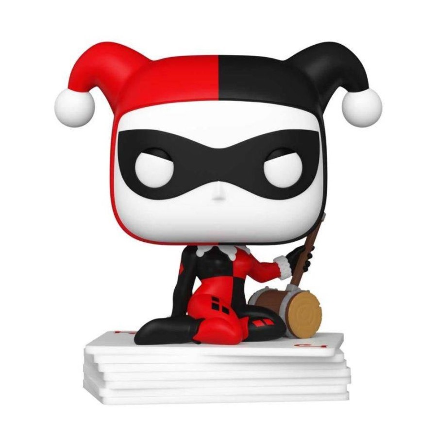 Popculture Funko | Dc Comics - Harley Quinn With Cards Pop! Vinyl [Rs]