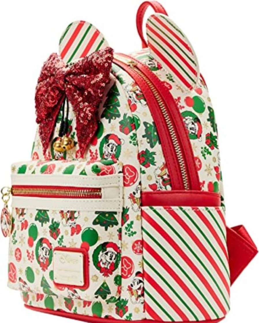 Loungefly Loungefly | Disney - Minnie Claus Mini Backpack