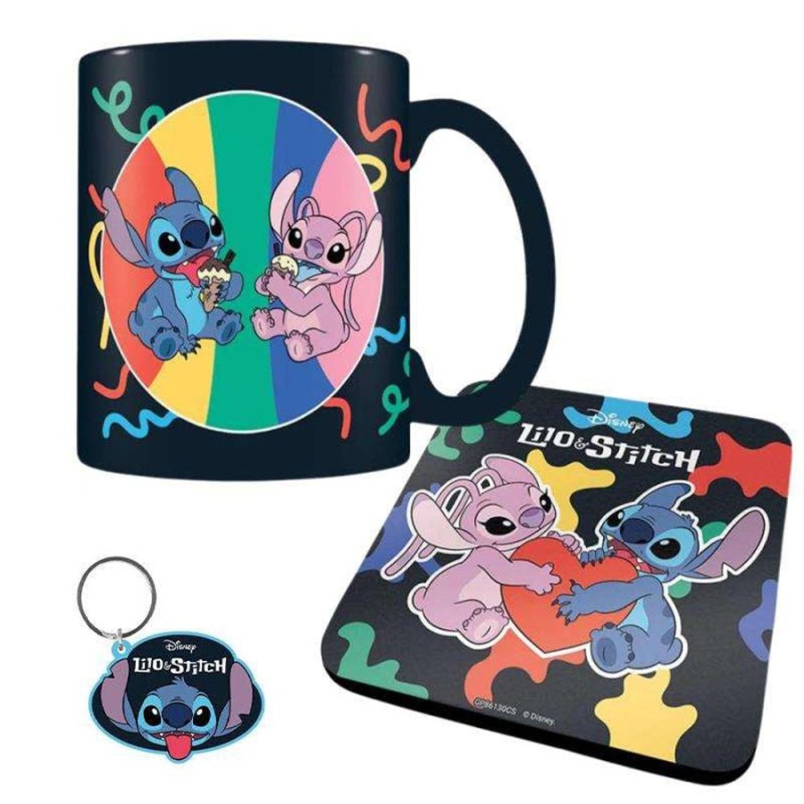 Food & Drinks Disney | Lilo & Stitch - You'Re My Fave - Mug, Coaster & Keychain Gift Set