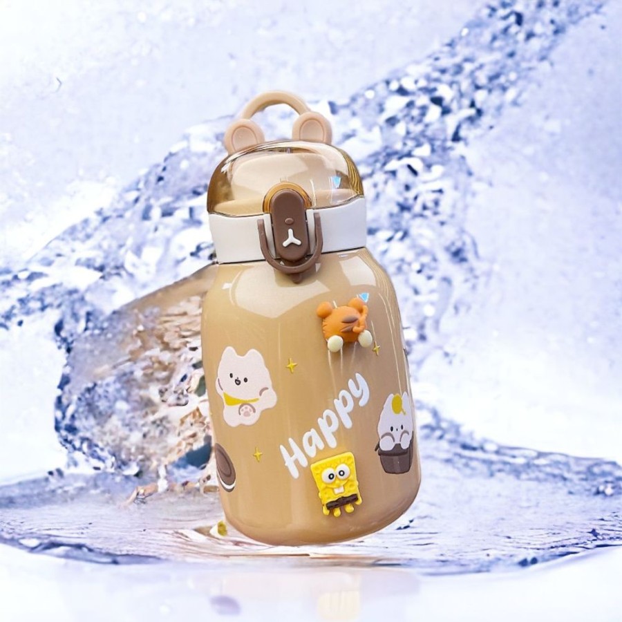 Food & Drinks Hello Kitty | Kawaii Animals Stainless Steel Vacuum Bottle