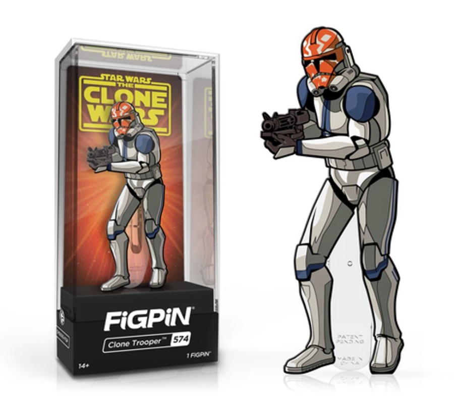 Popculture Star Wars | Star Wars: Clone Wars - Figpin - Clone Trooper