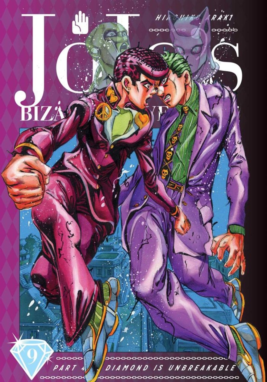 Anime JoJo's Bizarre Adventure | Manga - Jojo'S Bizarre Adventure: Part 4 - Diamond Is Unbreakable, Vol. 9