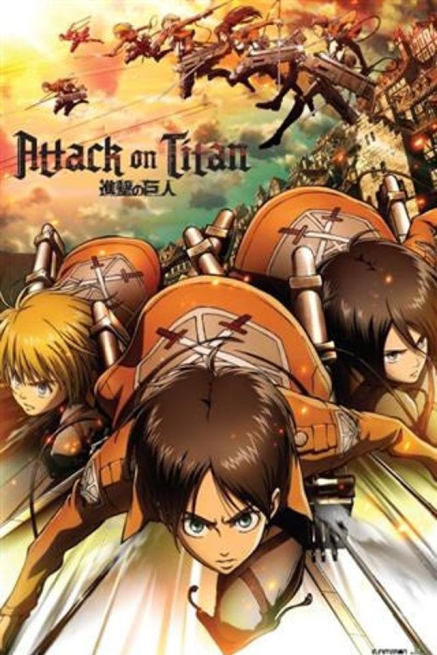 Anime Attack on Titan | Attack On Titan - Poster - Attack