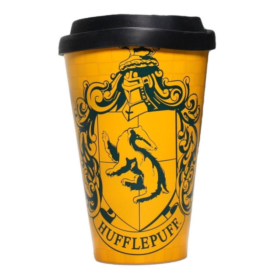 Popculture Harry Potter | Harry Potter - Proud Hufflepuff Travel Mug 400Ml