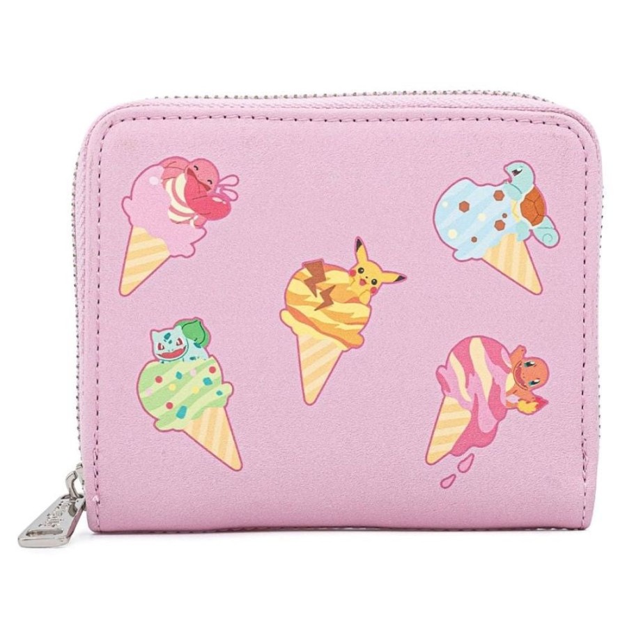 Anime Loungefly | Pokemon - Ice Cream Denim Zip Purse