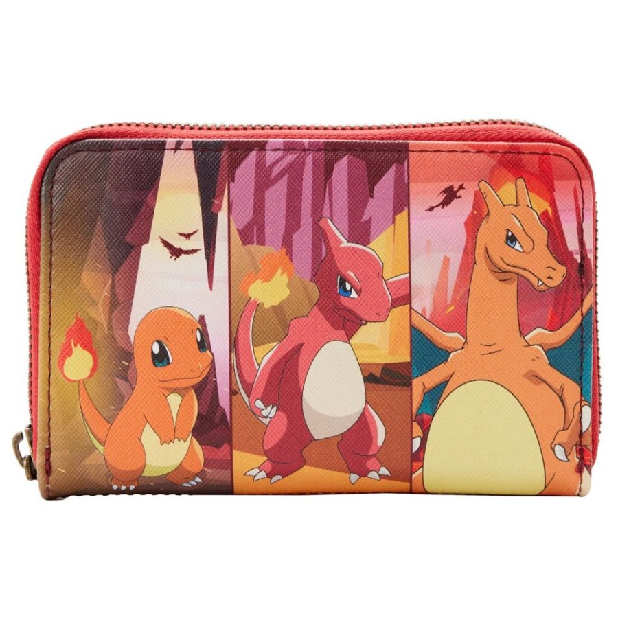 Loungefly Loungefly Bags | Pokemon - Charmander Evolutions Zip Around Purse