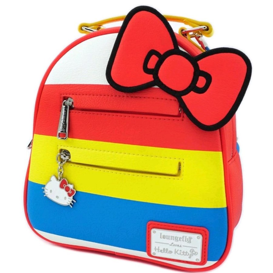 Loungefly Loungefly Bags | Hello Kitty - Striped With Bow Mini Backpack