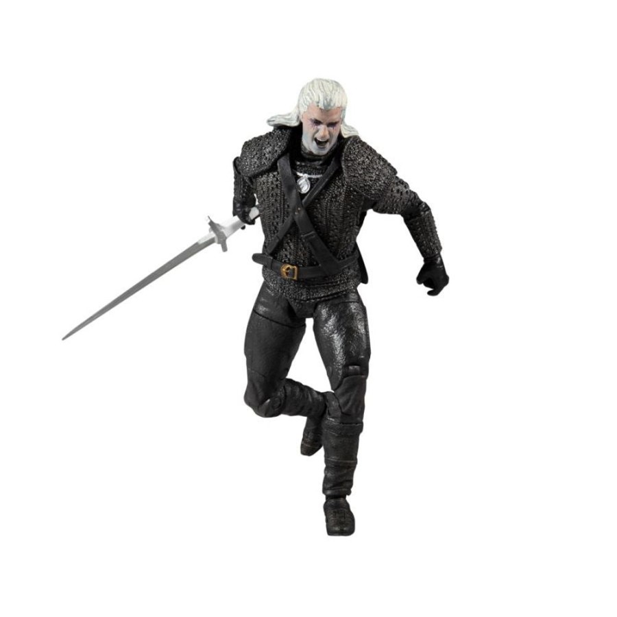 Toys McFarlane Toys | The Witcher (Netflix) - Geralt Of Rivia (Kikimora Battle) Action Figure - "Bloody"