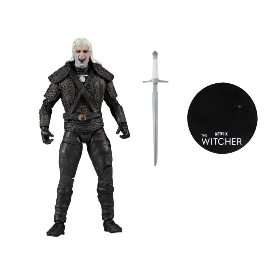 Toys McFarlane Toys | The Witcher (Netflix) - Geralt Of Rivia (Kikimora Battle) Action Figure - "Bloody"