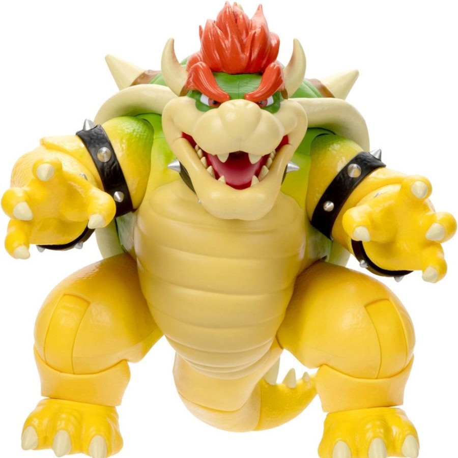 Toys Nintendo | Super Mario Movie - 7" Fire Breathing Bowser Figure