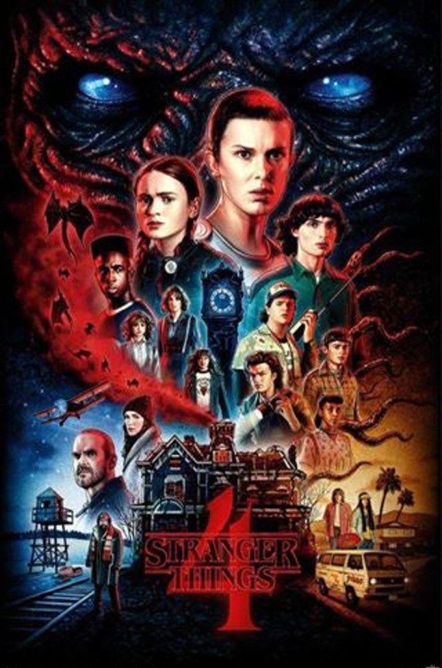 Popculture Stranger Things | Stranger Things 4 - Poster - Vecna