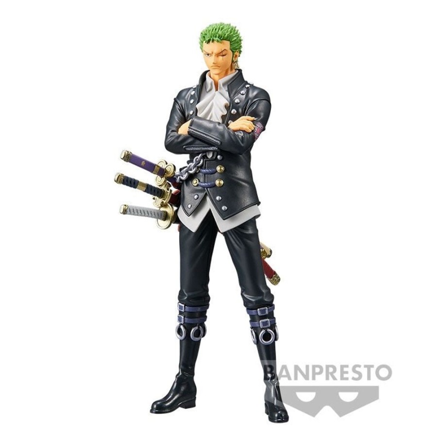 Anime One Piece | One Piece - Dxf - The Grandline Men - Roronoa Zoro Figure Vol. 3