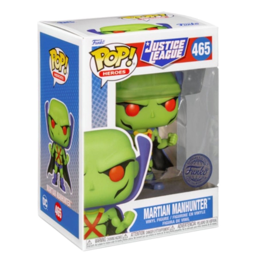 Popculture Funko | Justice League (Comics) - Martian Manhunter Pop! Vinyl [Rs]