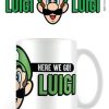 Popculture Super Mario Bro | Super Mario - Here We Go Luigi Mug