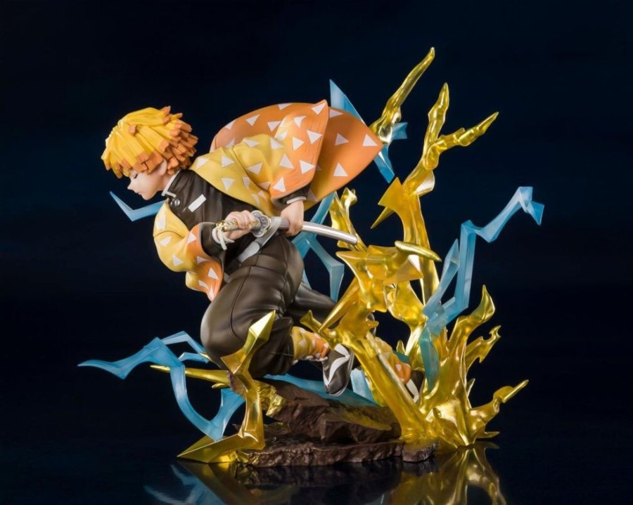 Anime Demon Slayer Figures | Demon Slayer - Figuarts Zero - Zenitsu Agatsuma Thunderclap And Flash