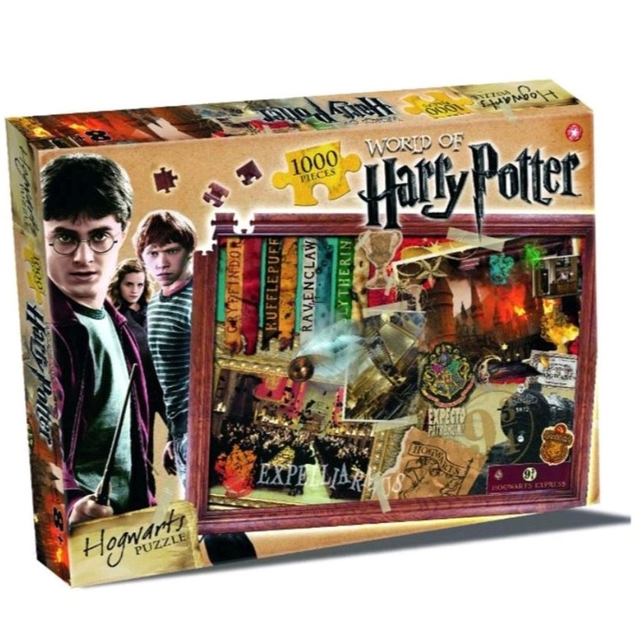 Games & Puzzles Harry Potter | Harry Potter - Hogwarts 1000 Piece Puzzle