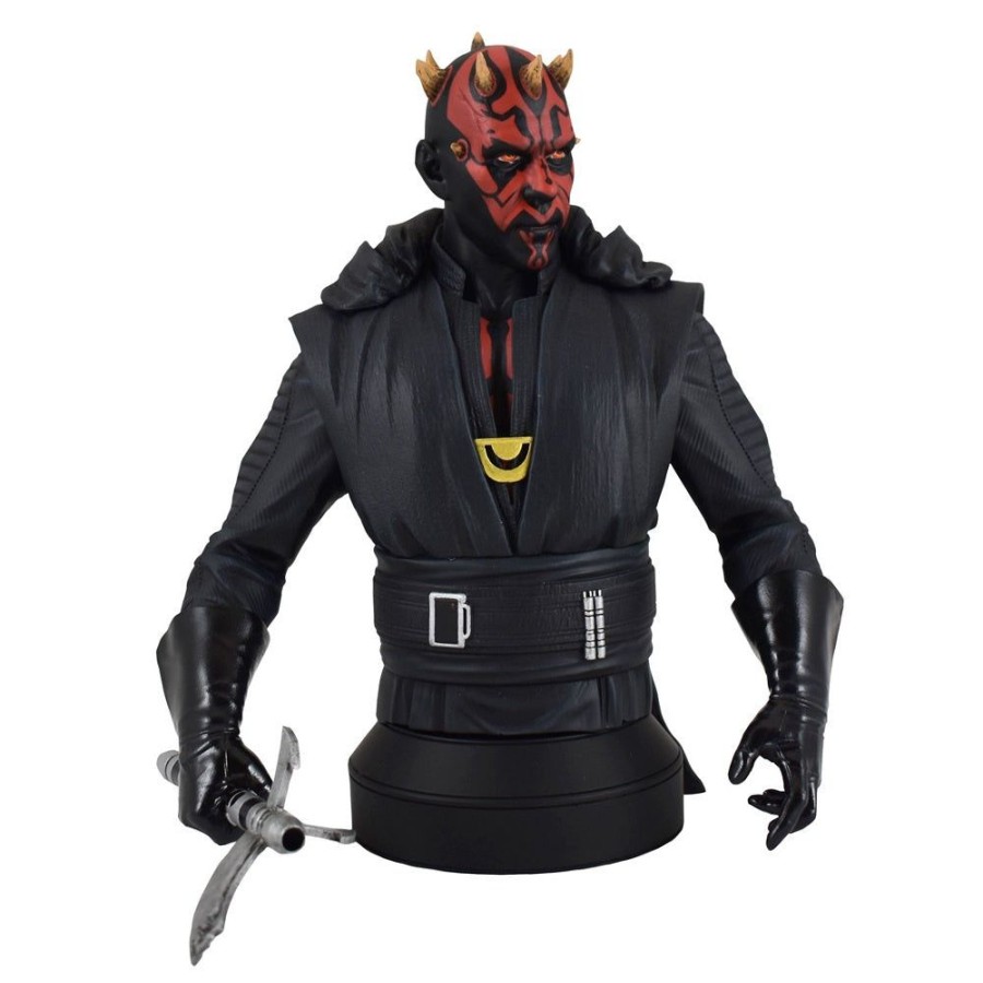 Popculture Diamond Select Toys | Star Wars - Darth Maul (Crimson Dawn) 1:6 Scale Bust