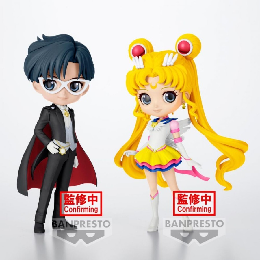 Anime QPosket Sailor Moon Figures | Sailor Moon Cosmos The Movie - Q Posket - Tuxedo Mask (Ver. B)