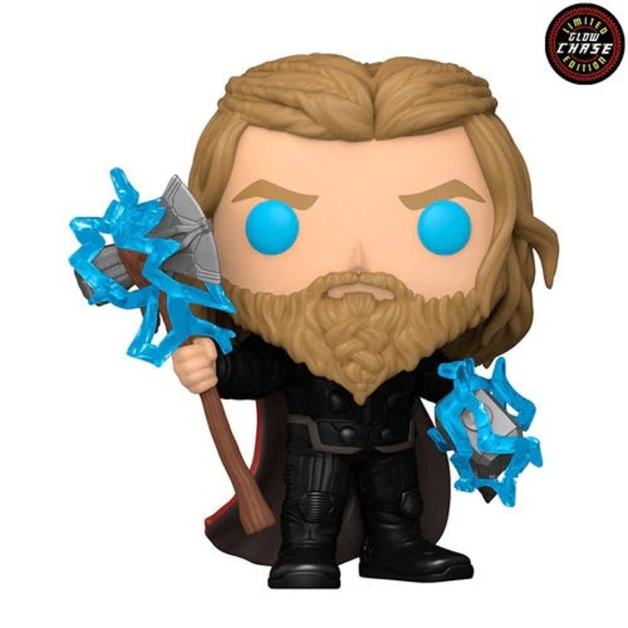 Popculture Funko | Avengers 4: Endgame - Thor With Thunder (With Chase) Pop! Vinyl [Rs]