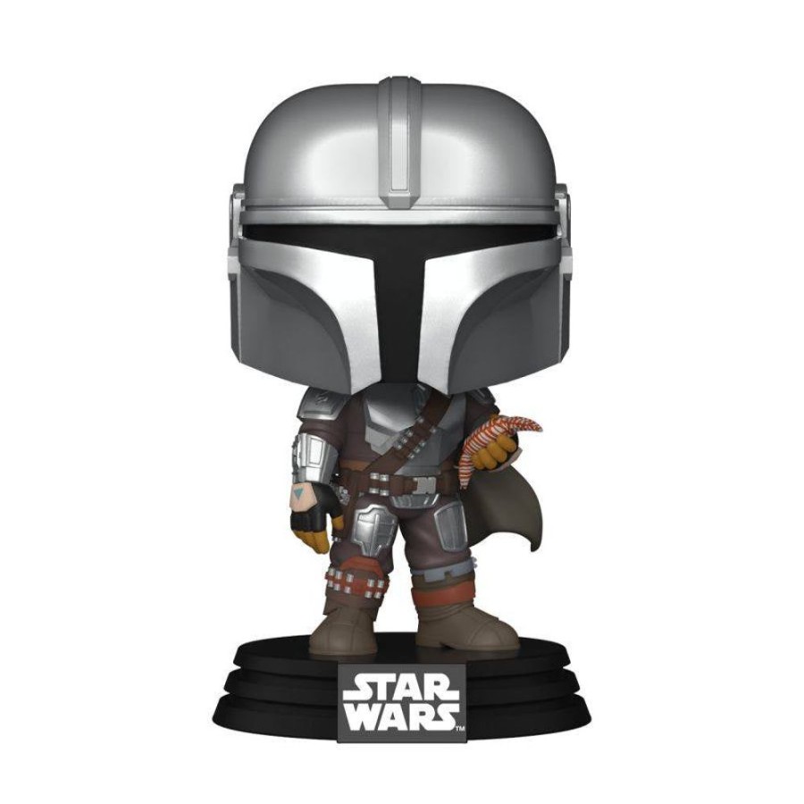 Popculture Funko | Star Wars: Book Of Boba Fett - Mandalorian With Pouch Pop! Vinyl