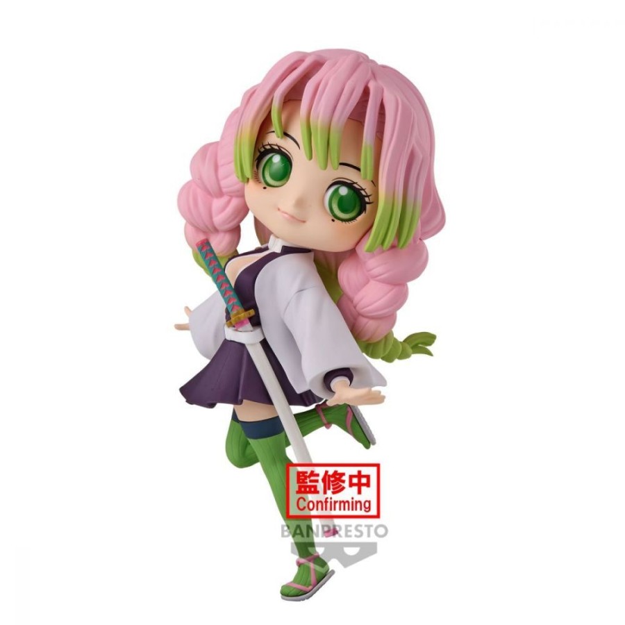 Anime Demon Slayer Figures | Demon Slayer: Kimetsu No Yaiba - Q Posket - Mitsuri Kanroji Ii