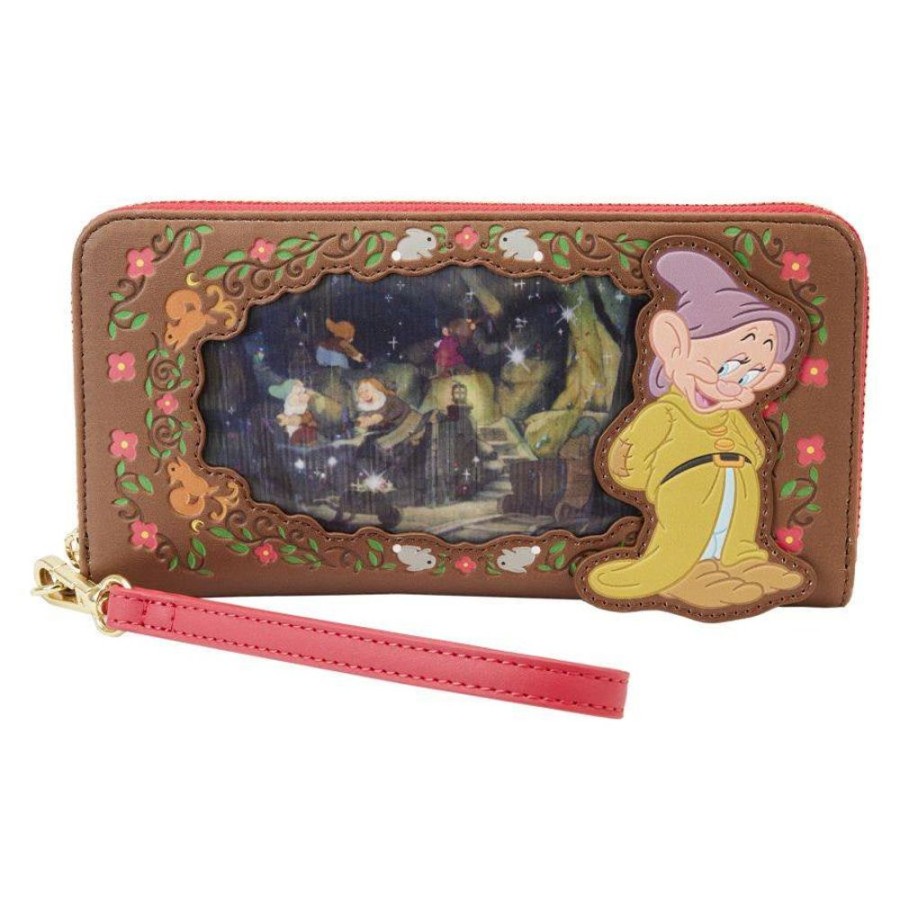 Loungefly Loungefly | Snow White - Princess Series Zip Wristlet Wallet