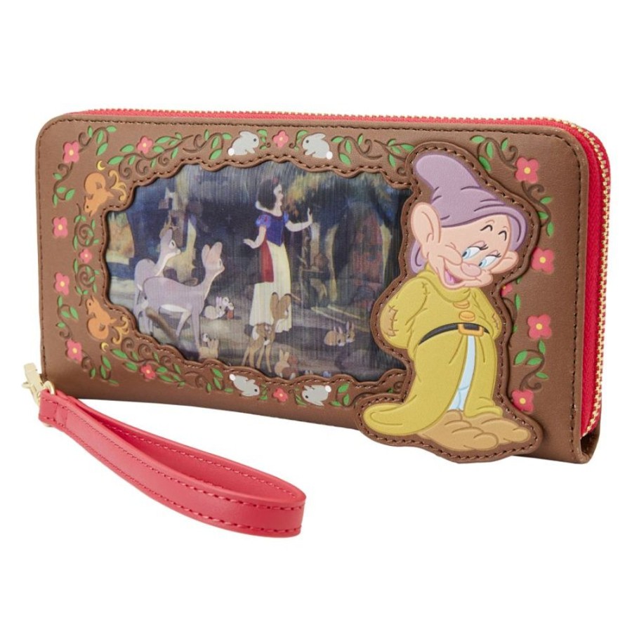 Loungefly Loungefly | Snow White - Princess Series Zip Wristlet Wallet