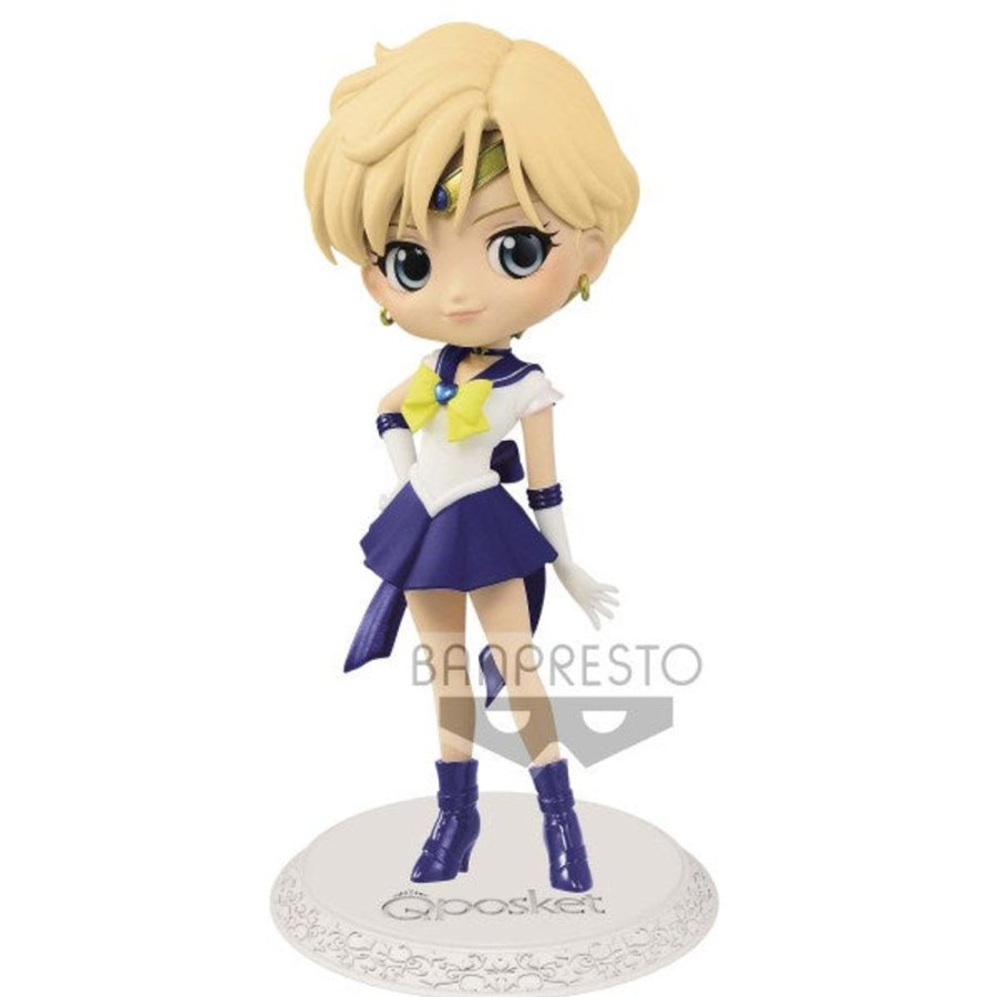 Anime QPosket Sailor Moon Figures | Sailor Moon Eternal - Q Posket - Super Sailor Uranus - Version A: Normal Colour