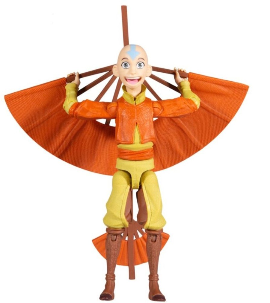 Toys McFarlane Toys | Avatar The Last Airbender - Aang With Glider 5" Action Figure Combo Pack