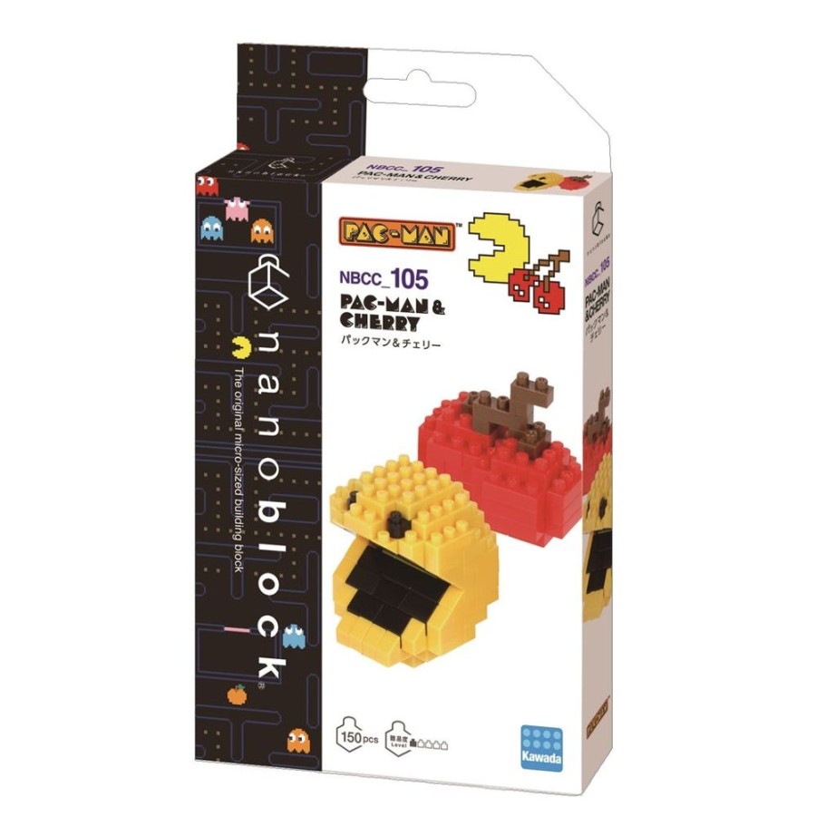 Toys kawada Nanoblocks | Pac-Man - Pac-Man & Cherry Nanoblock