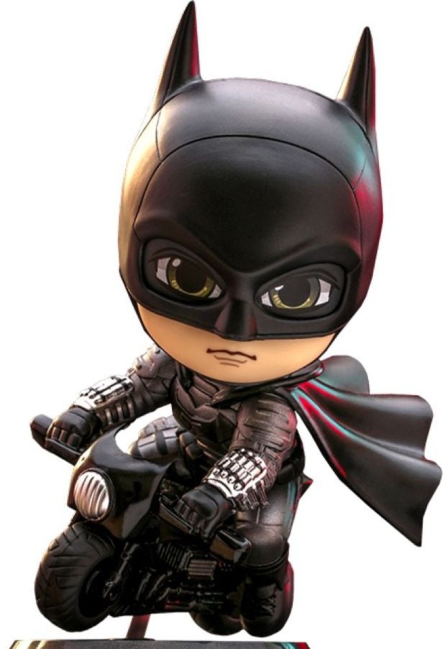 Popculture Hot Toys | The Batman - Batman And Batcycle Cosbaby Set