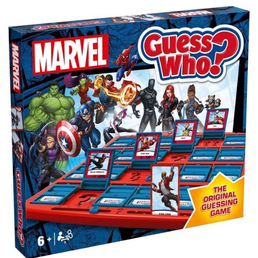 Games & Puzzles Winning Moves | Guess Who - Marvel Edition