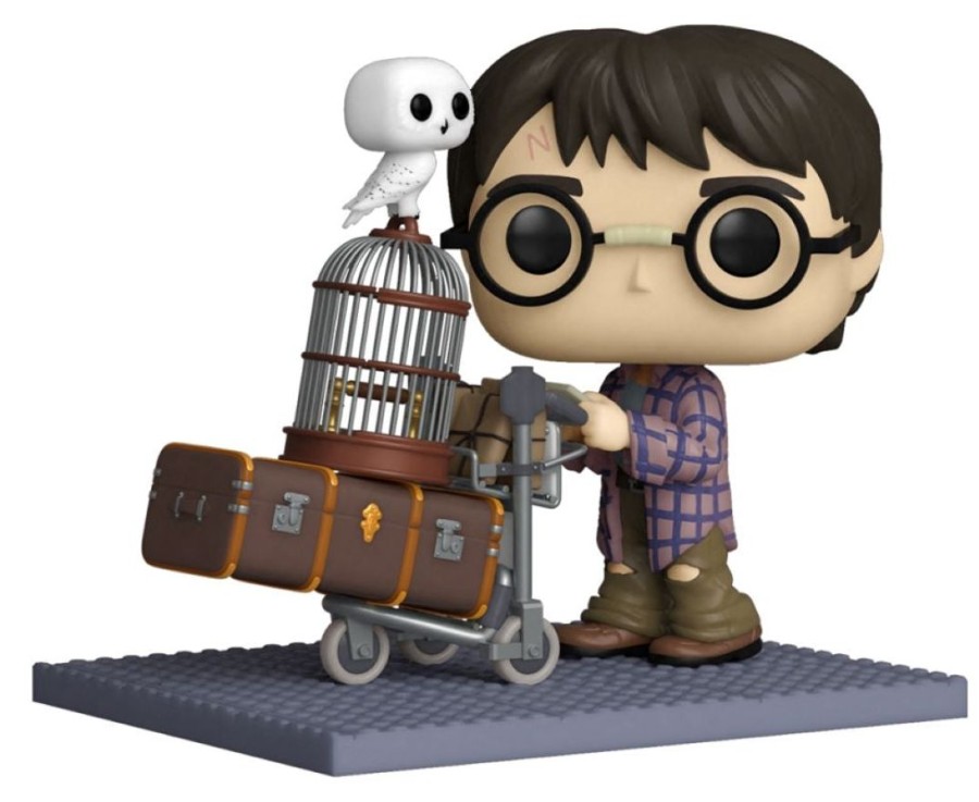 Popculture Funko | Harry Potter - Harry Pushing Trolley 20Th Anniversary Pop! Vinyl Deluxe