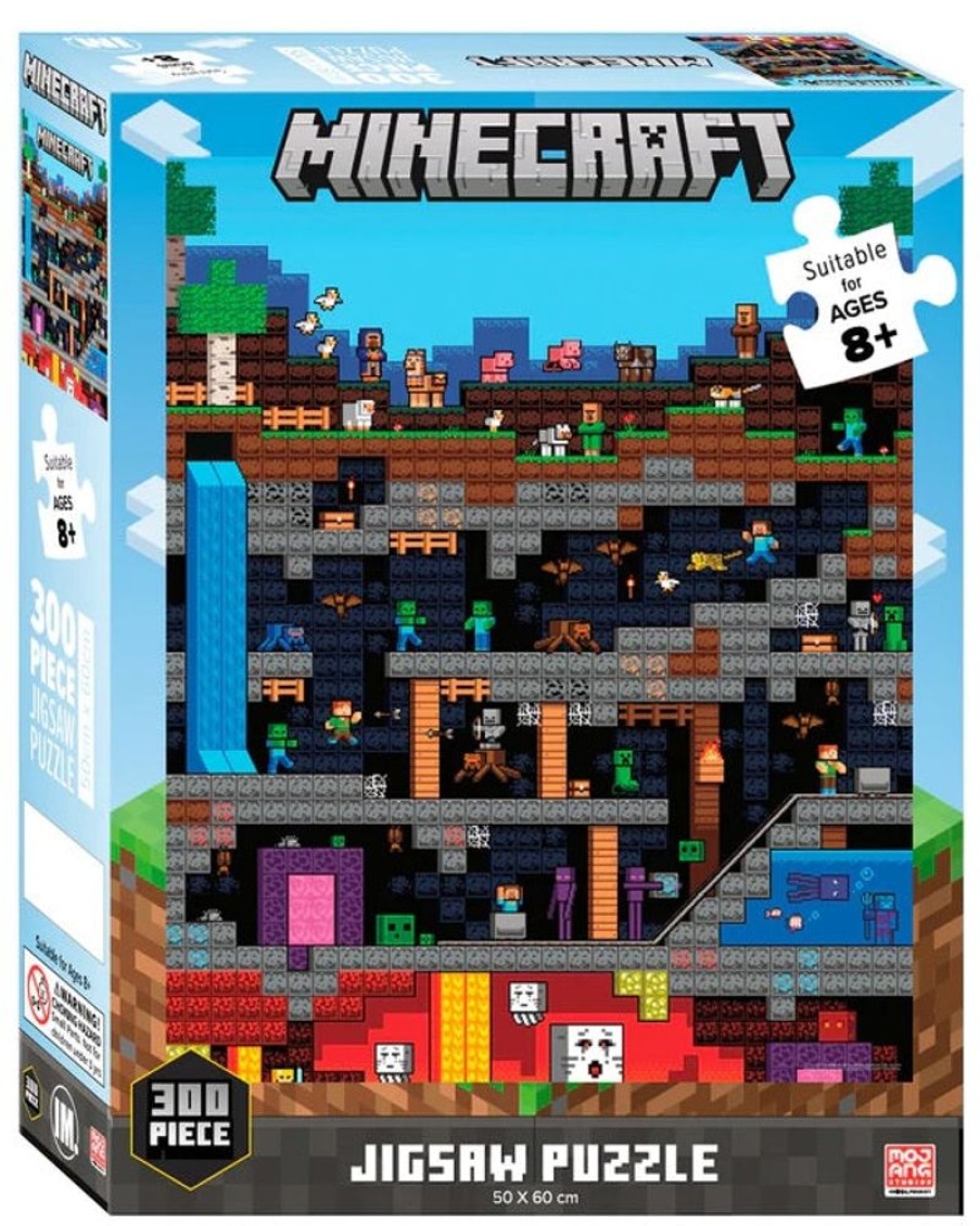 Games & Puzzles Minecraft | Minecraft 300 Piece Puzzle - Worldly