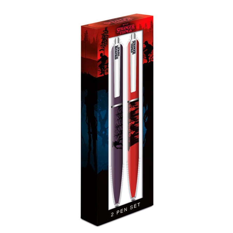 Popculture Stranger Things | Stranger Things - Premium 2 Pen Set