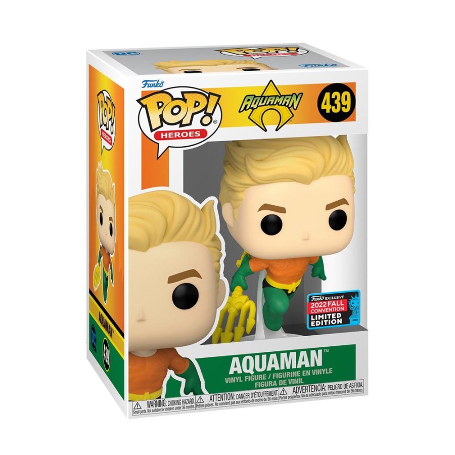 Popculture Funko | Dc Comics - Aquaman Classic Comic Pop! Vinyl Nycc 2022 [Rs]