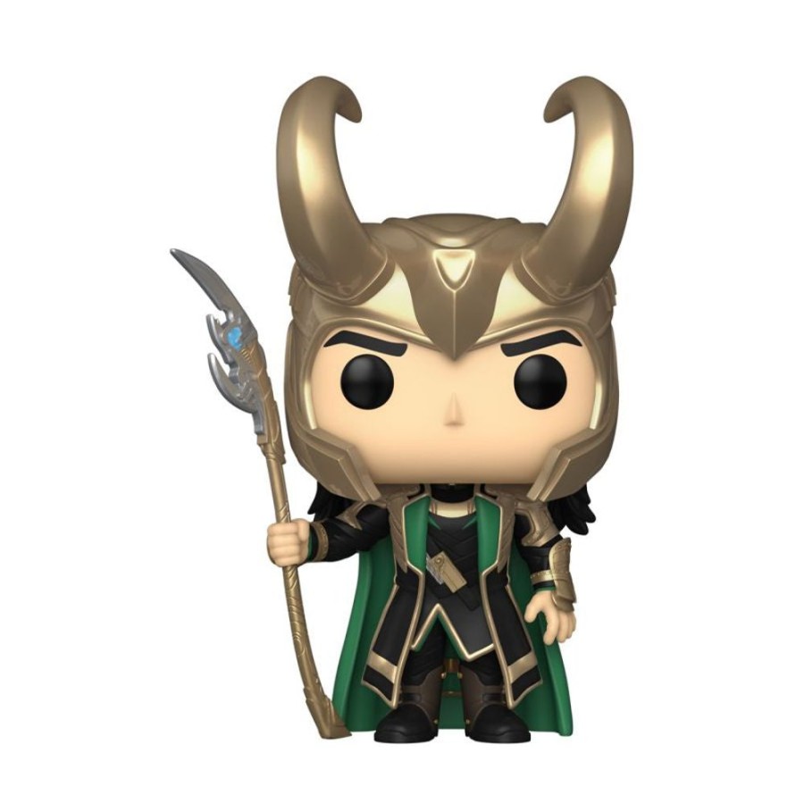 Popculture Funko | Avengers Movie - Loki With Scepter Glow Pop! Vinyl [Rs]