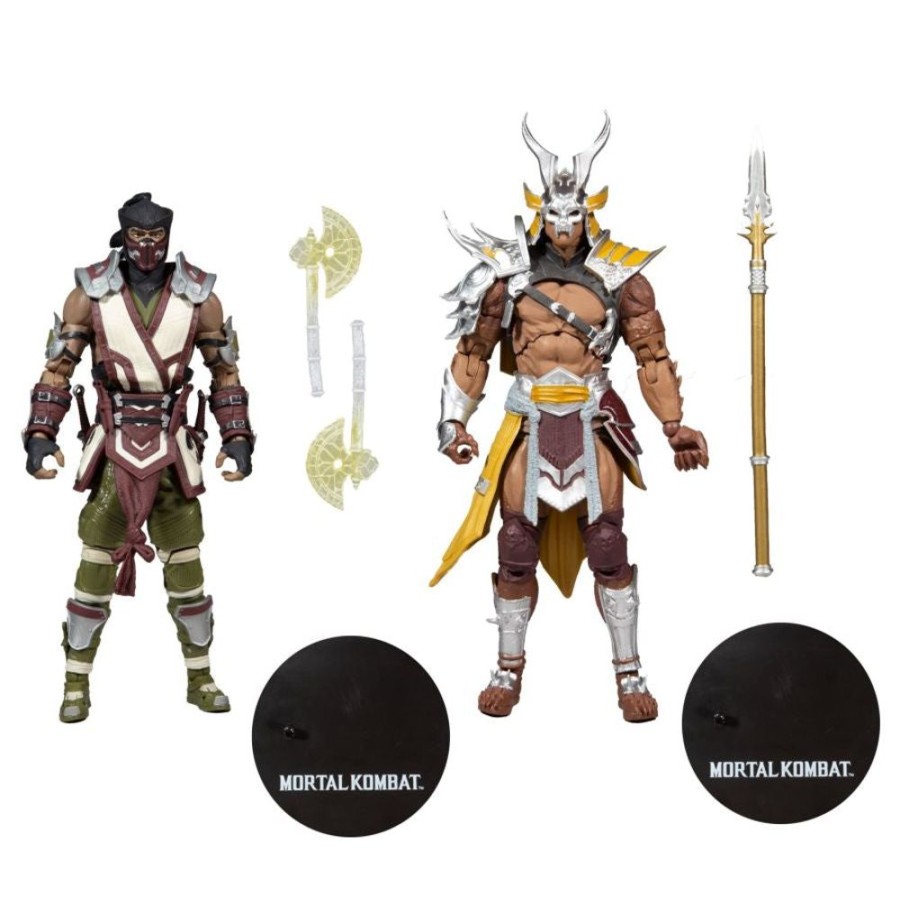 Toys McFarlane Toys | Mortal Kombat - Sub-Zero Vs Shao Khan 7" Action Figure 2-Pack